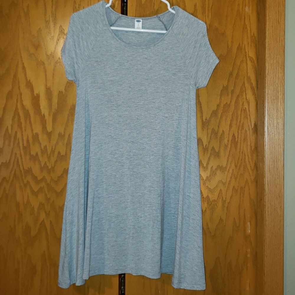 Grey T-Shirt Dress